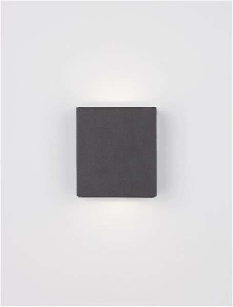 Nova Luce Venkovní nástěnné svítidlo PARRIS, LED 10.4W 3000K 266st. IP65