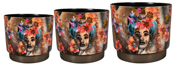 Ter Steege Sada 3 obalů Majestic muse D18 H16