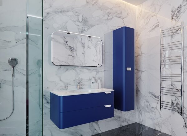 Lavedo Velluto Blue 80 koupelnová skříňka s umyvadlem