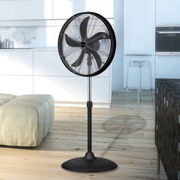 Westinghouse Ventilátor Yukon I nastavitelný, Černá, Plast, Moderní