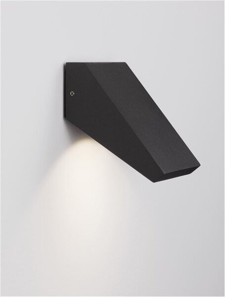 Nova Luce Venkovní nástěnné svítidlo PARRIS, LED 8.6W 3000K 101st. IP65