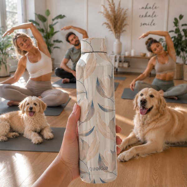 Nerezová termoláhev Solid, 630ml, Quokka, cotton