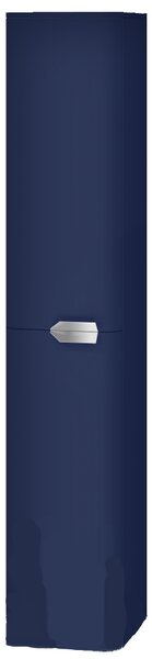 Kingsbath Velluto Blue 190 vysoká závěsná skříňka do koupelny
