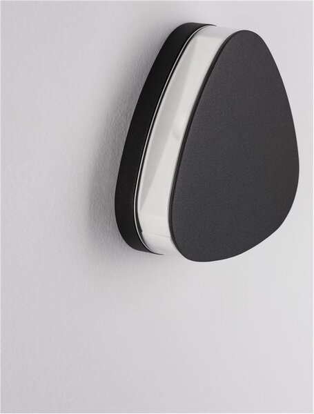 Nova Luce Venkovní nástěnné svítidlo PARRIS, LED 7.5W 3000K 170st. IP65