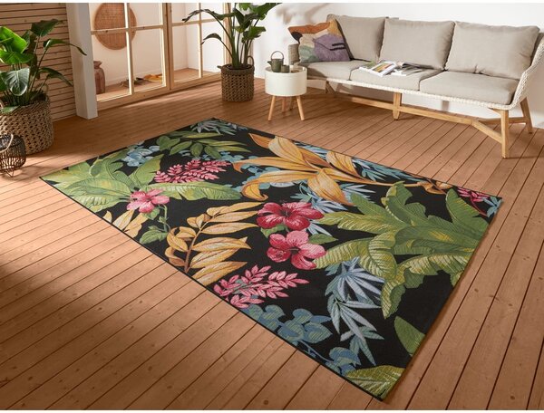 Černý venkovní koberec 80x165 cm Flair – Hanse Home