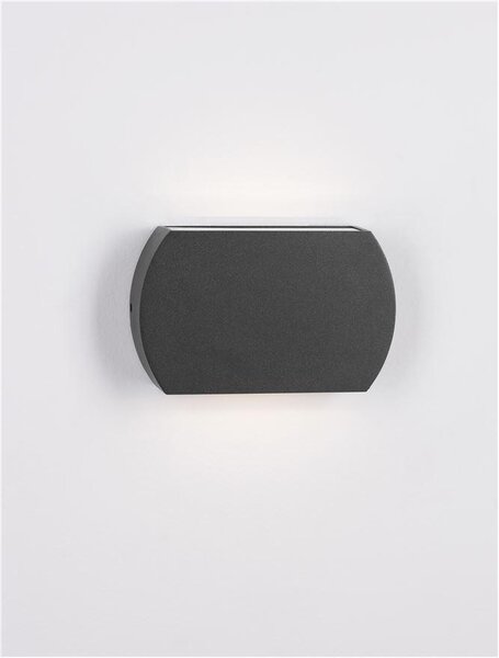 Nova Luce Venkovní nástěnné svítidlo PARRIS, LED 7.7W 3000K 253st. IP65