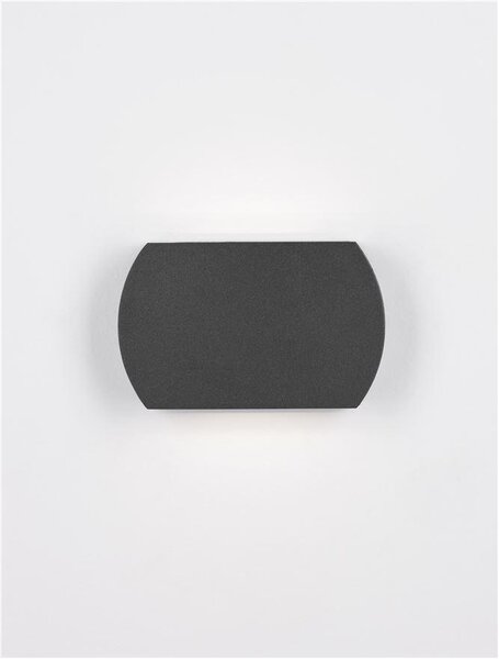 Nova Luce Venkovní nástěnné svítidlo PARRIS, LED 7.7W 3000K 253st. IP65