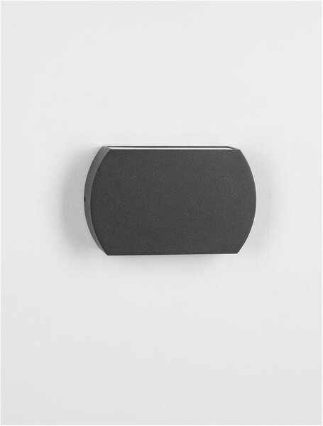 Nova Luce Venkovní nástěnné svítidlo PARRIS, LED 7.7W 3000K 253st. IP65