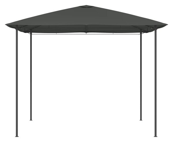 Altán 3 x 3 x 2,6 m antracitový 160 g/m²