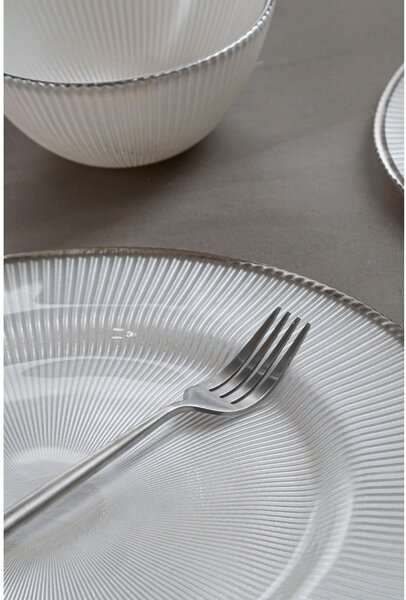 Nerezový příbor ve stříbrné barvě 16 ks Modern retro – Premier Housewares