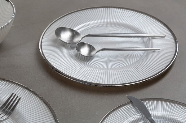 Nerezový příbor ve stříbrné barvě 16 ks Modern retro – Premier Housewares