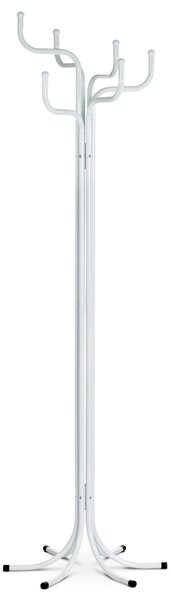 Kovový věšák Peg bílá, 188 cm