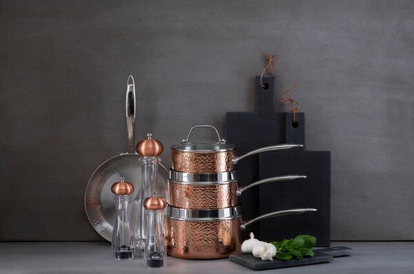 Nerezový hrnec s pokličkou 2,2 l Minerva – Premier Housewares