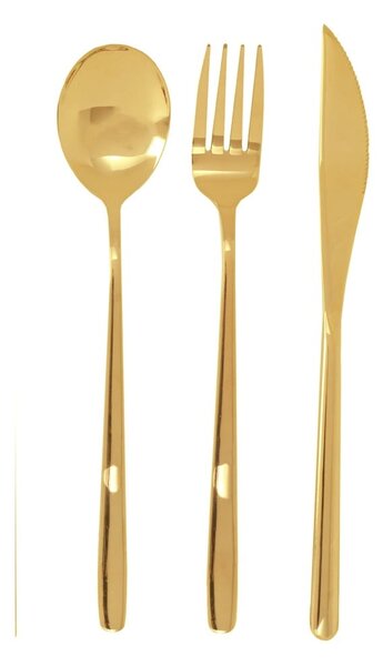 Nerezový příbor ve zlaté barvě 6 ks Mimo – Premier Housewares