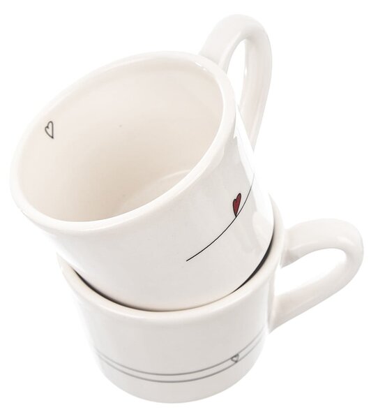 Keramické hrnky v sadě 2 ks 230 ml – Orion