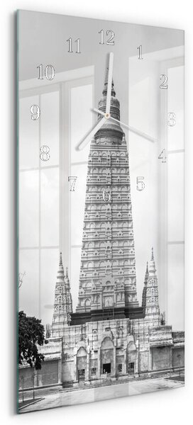 Skleněné hodiny vertikální Perspektivy zsppb-30x60-00082820