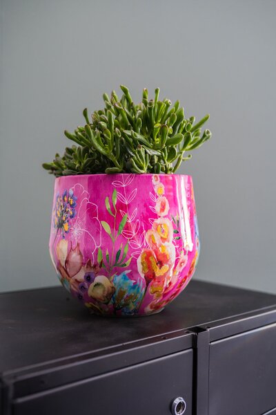 Ter Steege Sada 3 obalů Fiesta fuchsia D21 H16