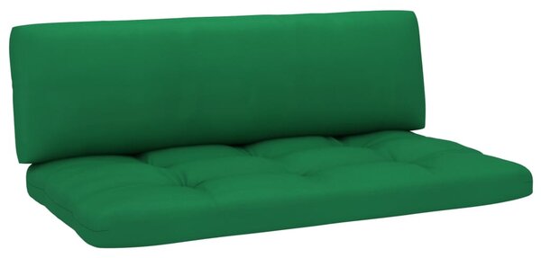 Zahradní středová pohovka z palet šedě impregnovaná borovice