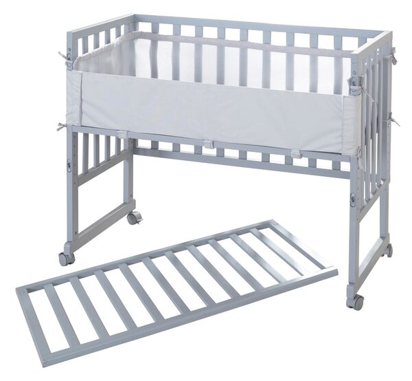 Šedá postýlka 90x45 cm – Roba