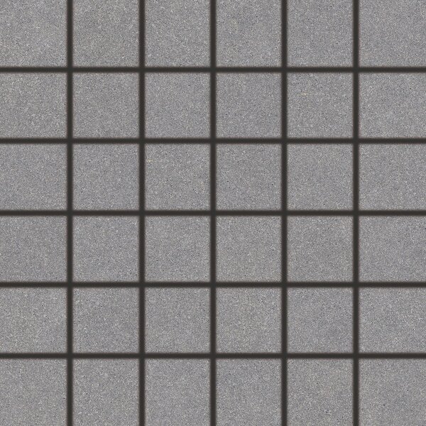 Mozaika Rako Block tmavě šedá 30x30 cm mat DDM06782.1