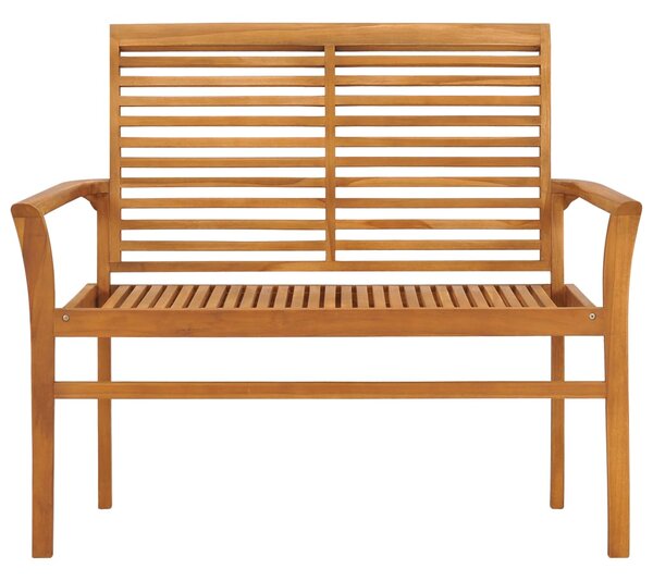 Zahradní lavice 112 cm masivní teakové dřevo
