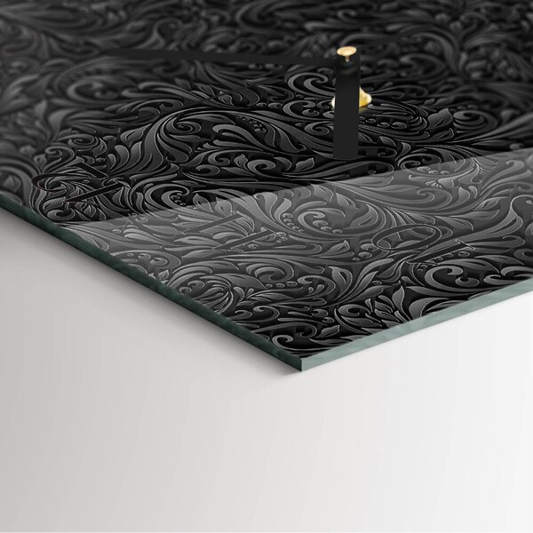 Skleněné hodiny na stěnu Vzor zskc-30x30-00185146