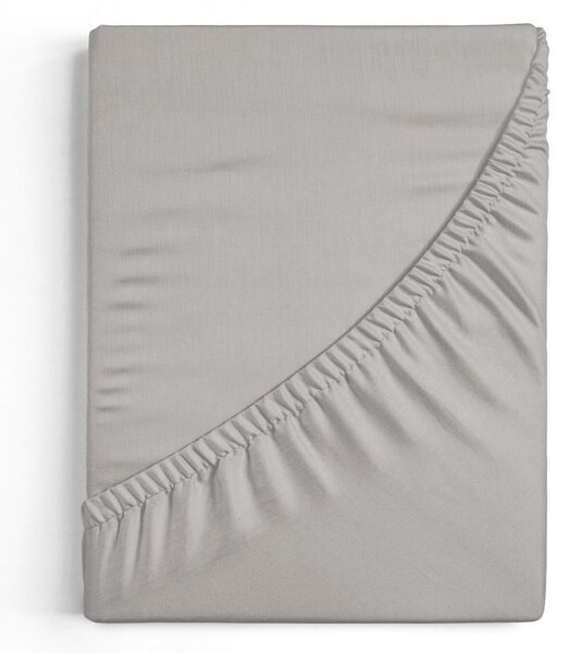 JERSEY PROSTĚRADLO JERS4 120X200 CM, VÝŠKA 25 CM STŘÍBRNÁ