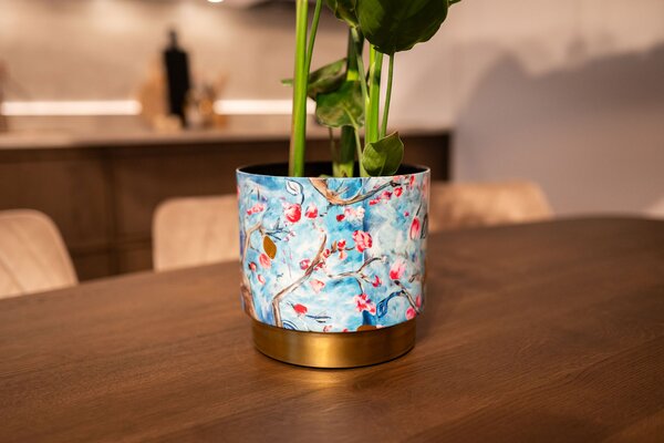 Ter Steege Sada 3 obalů Blossom blue D18 H16