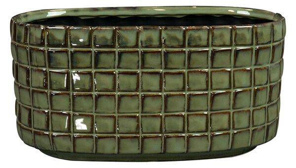 Ter Steege Obal široký Stian moss green D26x13 H13