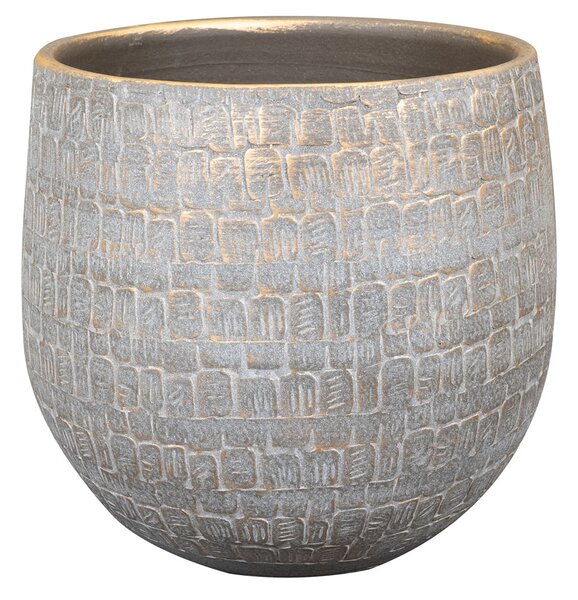 Ter Steege Obal Renzo shiny grey D36 H32