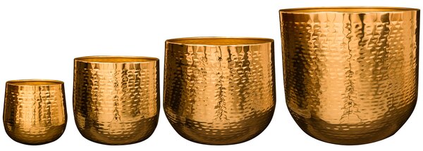 Ter Steege Sada 4 obalů Carly gold D44 H40