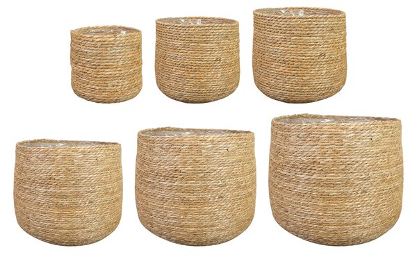 Ter Steege Sada 6 obalů Malou natural D56 H43