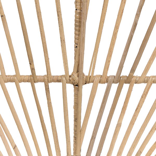Zahradní konferenční stolek CESENATICO 67 cm 67 cm Ratan Přírodní