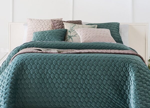 Textil Antilo Povlak na polštář Naroa Esmeralda, tyrkysový, 50x50 cm