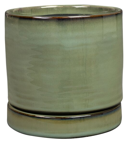 Ter Steege Obal+miska Lana sea green D10 H10