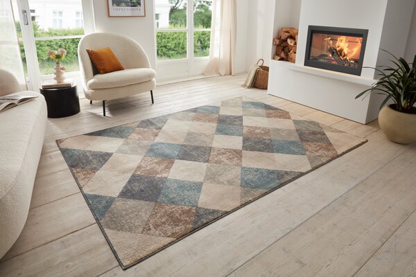 Hanse Home, Kusový koberec Terrain 105598 Bakke Cream, 120x170, vícebarevná, ložnice
