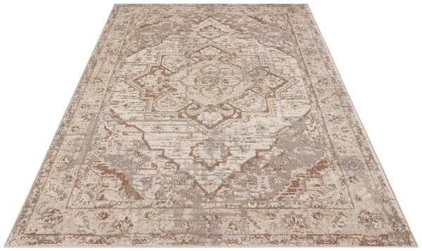 Hanse Home, Kusový koberec Terrain 105597 Sand Cream Brown, 120x170, hnědá, ložnice
