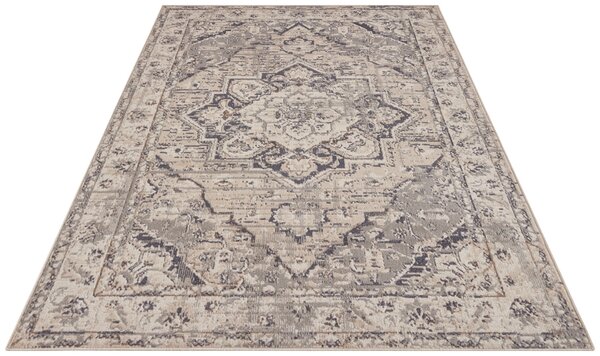 Hanse Home, Kusový koberec Terrain 105596 Sand Cream Grey, 120x170, béžová, ložnice