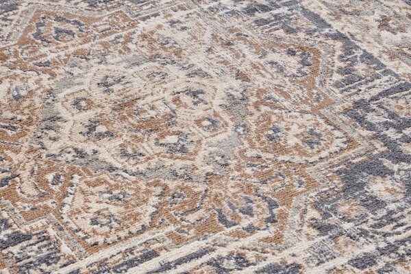 Hanse Home, Kusový koberec Terrain 105595 Sand Cream Blue, 120x170, béžová, ložnice