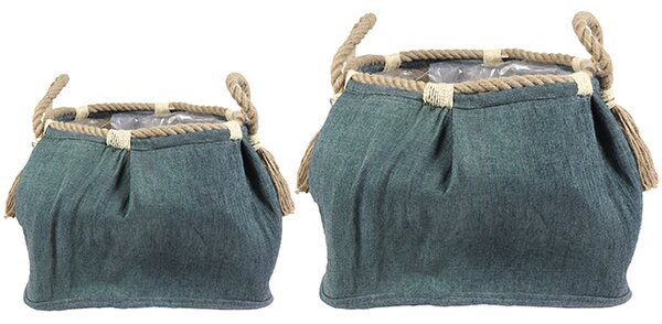 Ter Steege Set 2 obalů Ludo jeans D37 H29