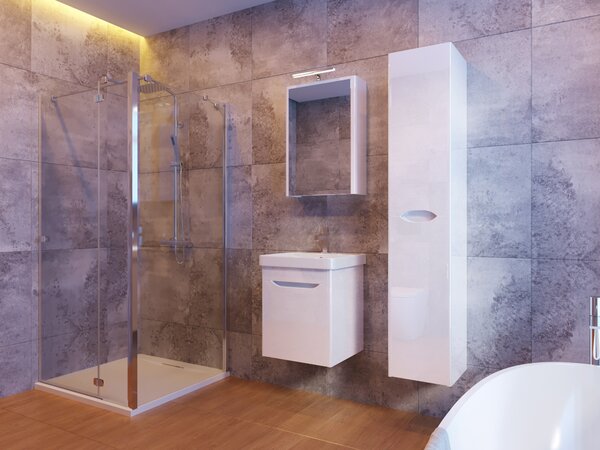 Lavedo Livorno Structure Grey 50 koupelnová skříňka s umyvadlem