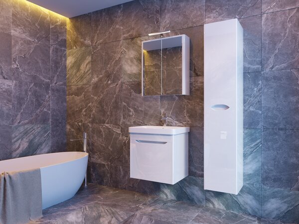 Lavedo Livorno White 60 koupelnová skříňka s umyvadlem