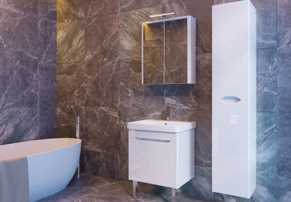 Lavedo Livorno Structure White 80 koupelnová skříňka s umyvadlem
