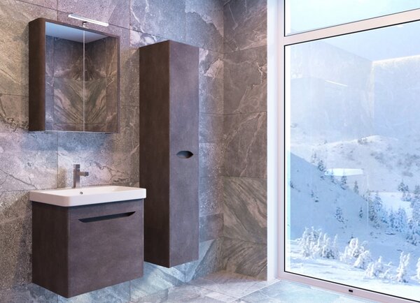 Lavedo Livorno Structure Stone 80 koupelnová skříňka s umyvadlem