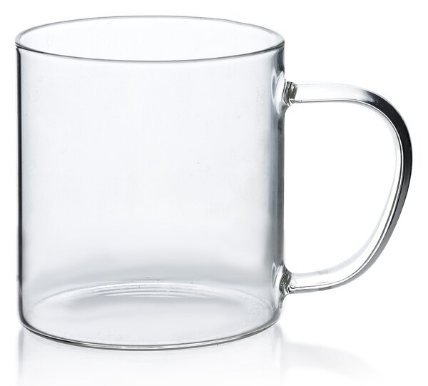 Allesken Skleněný hrnek PETER 450 ml čirý