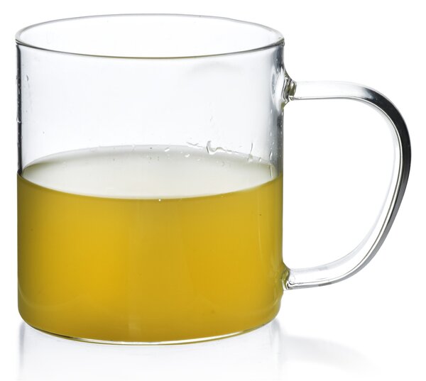 Allesken Skleněný hrnek PETER 450 ml čirý