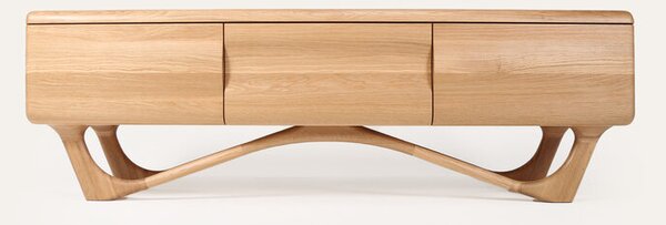 TV stolek Antoni 1600 luxusní dřevěný TV lowboard
