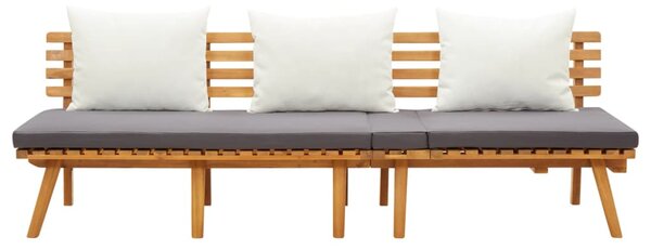 Zahradní denní postel 200x65 cm masivní akáciové dřevo
