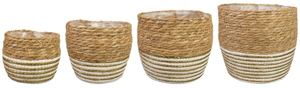 Ter Steege Sada 4 obalů Dorien gold natural D32 H26