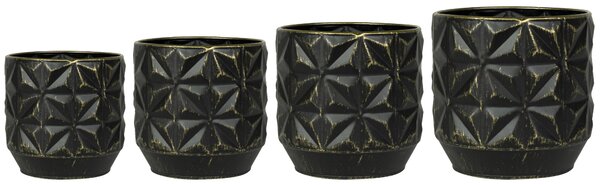 Ter Steege Sada 4 obalů Linske black D21 H19